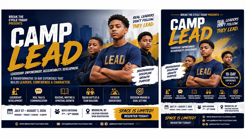 Camp Lead info Session