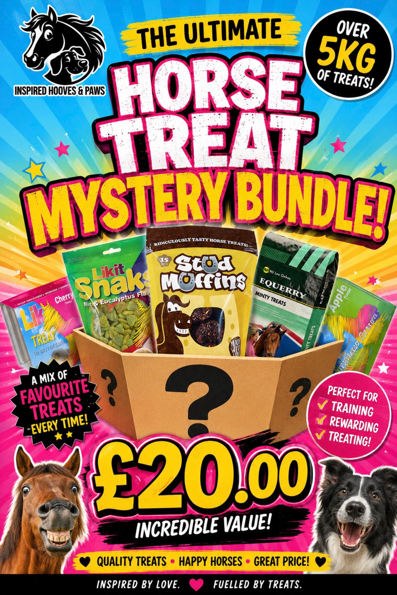 Horse treat mystery bundle