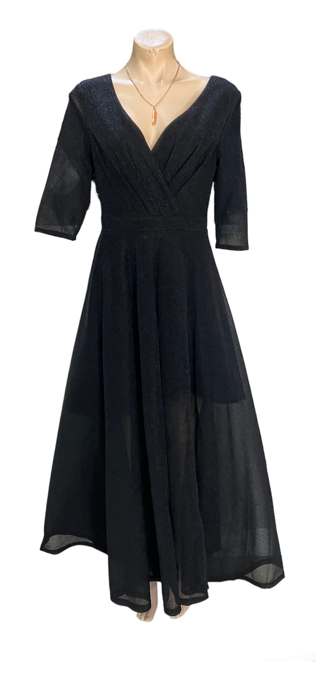 Alex Black Sparkle Dress 