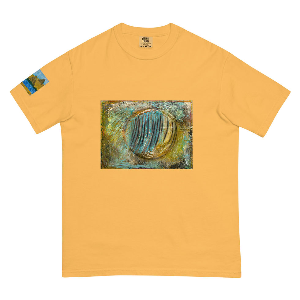 Thumbnail: Unisex garment-dyed heavyweight t-shirt
