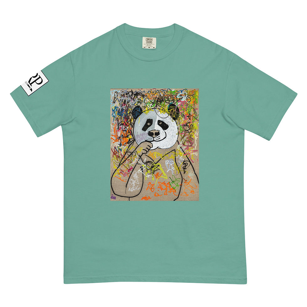 Thumbnail: Unisex garment-dyed heavyweight t-shirt