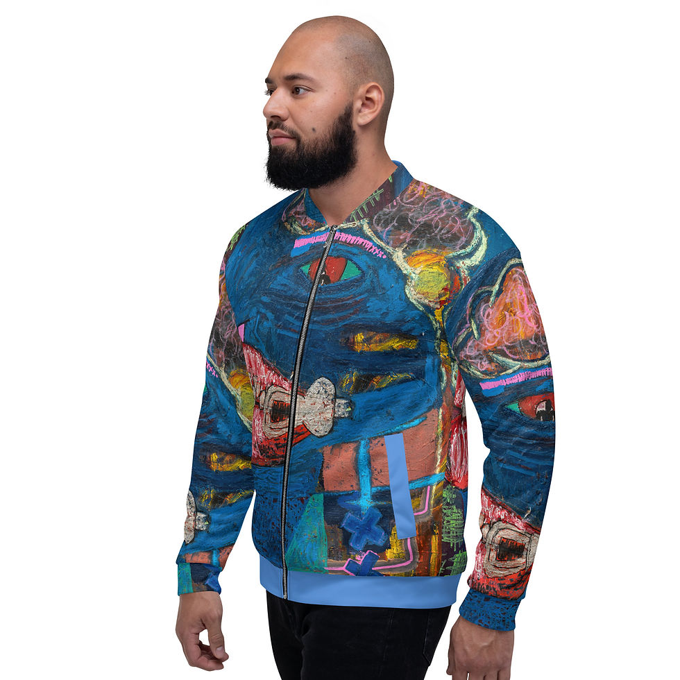 Thumbnail: Unisex Bomber Jacket
