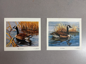 #67 Set of Watercolor Prints by Robert E Pierson - Geese