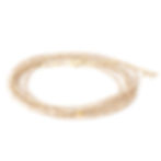 light brown zircon wrap bracelet, 34"