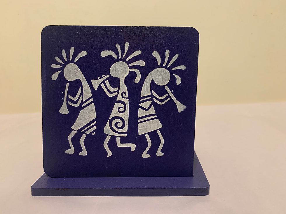 6 Coasters with stand