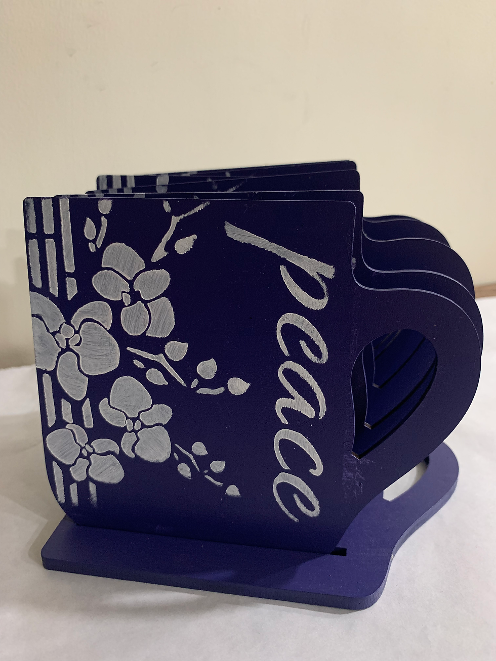 6 Coasters with stand