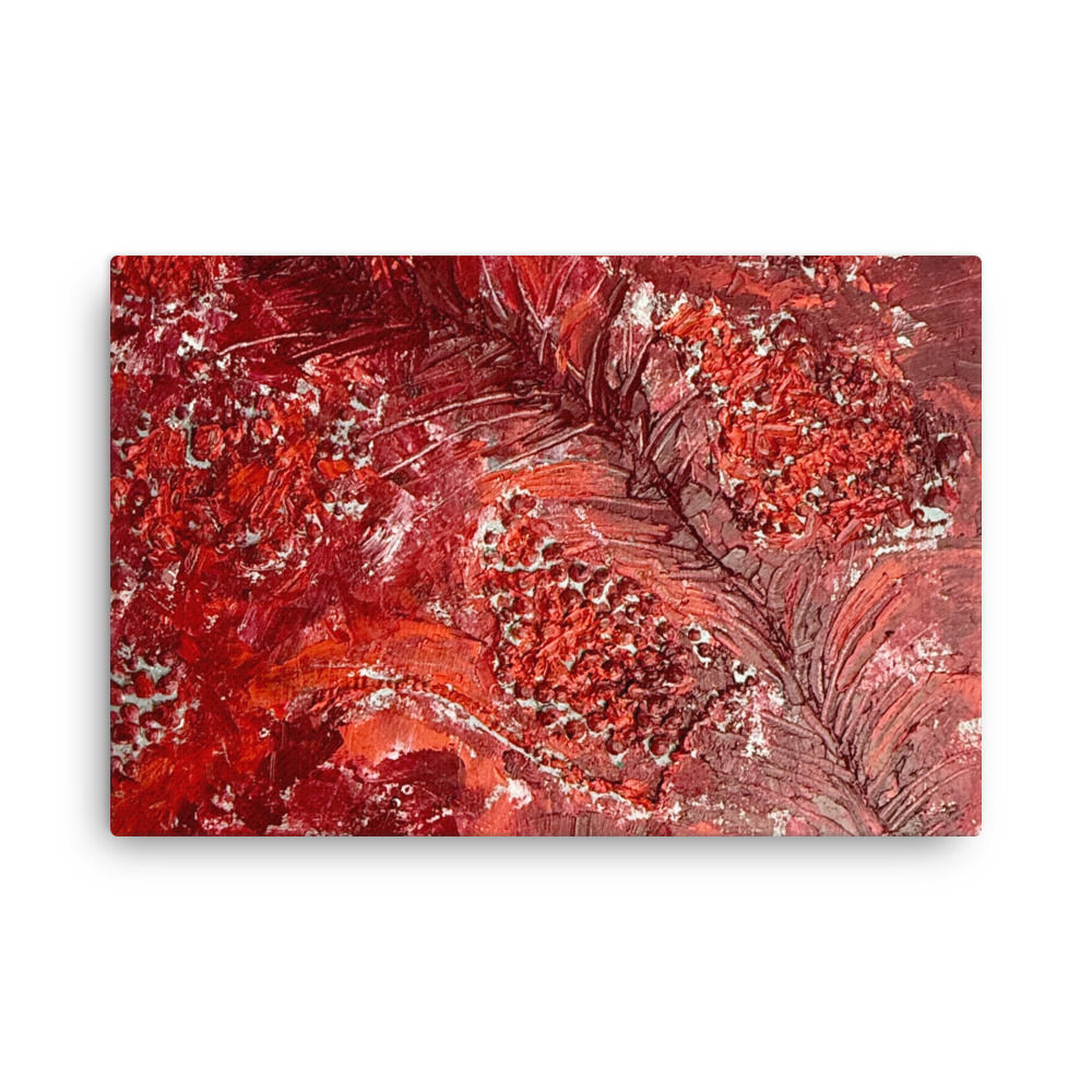 Crimson Grace Thin Canvas Print