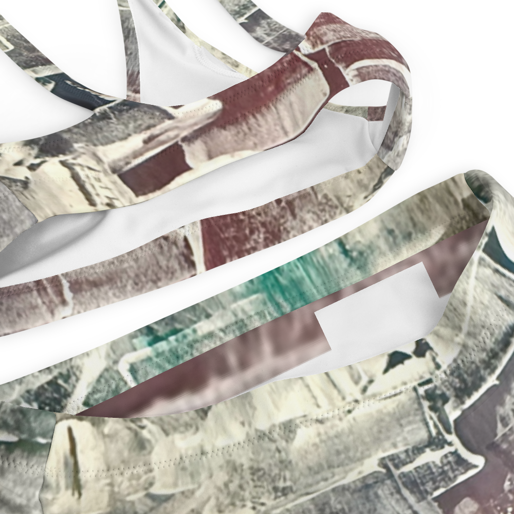 Rift of Redemption recycled high-waisted bikini