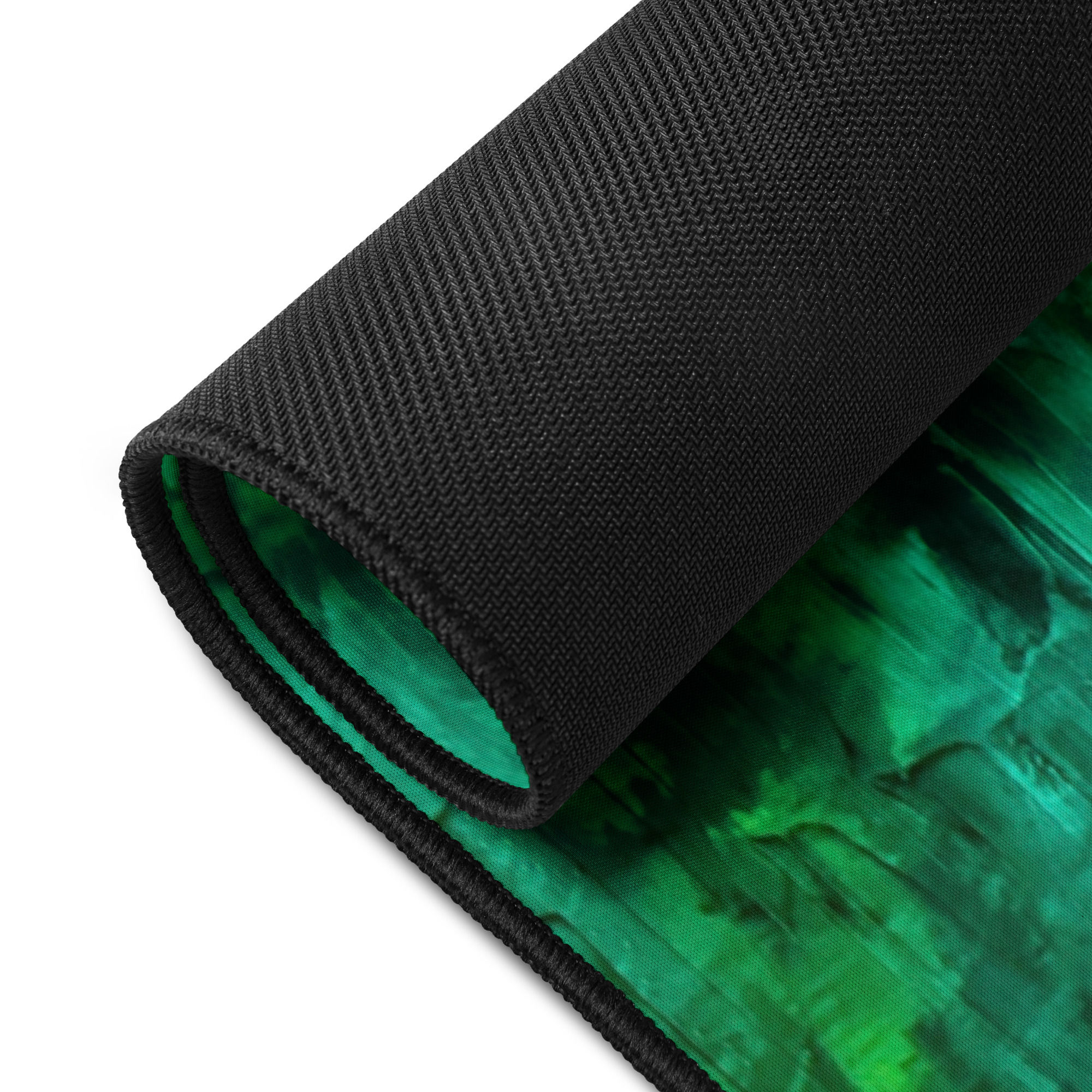 Sovereign Light in Emerald Luxury Desk Mat