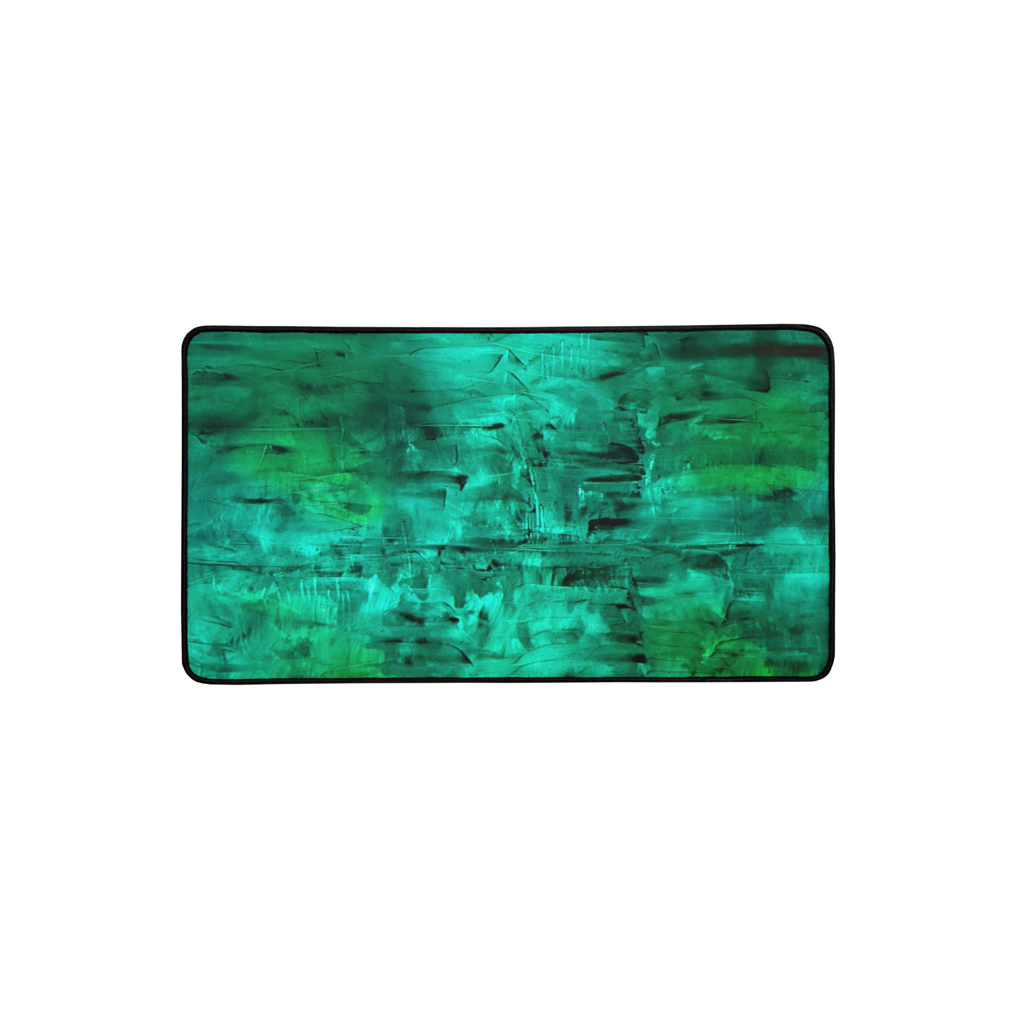 Sovereign Light in Emerald Luxury Desk Mat