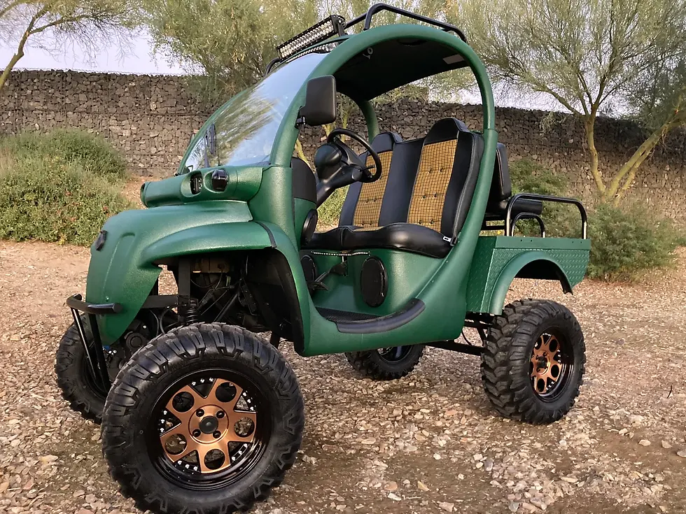 2011 LIFTED GEM CAR 4 SEAT TRUCKETTE, FULLY LOADED!! - DO NOT PLACE ORDER ON WEB
