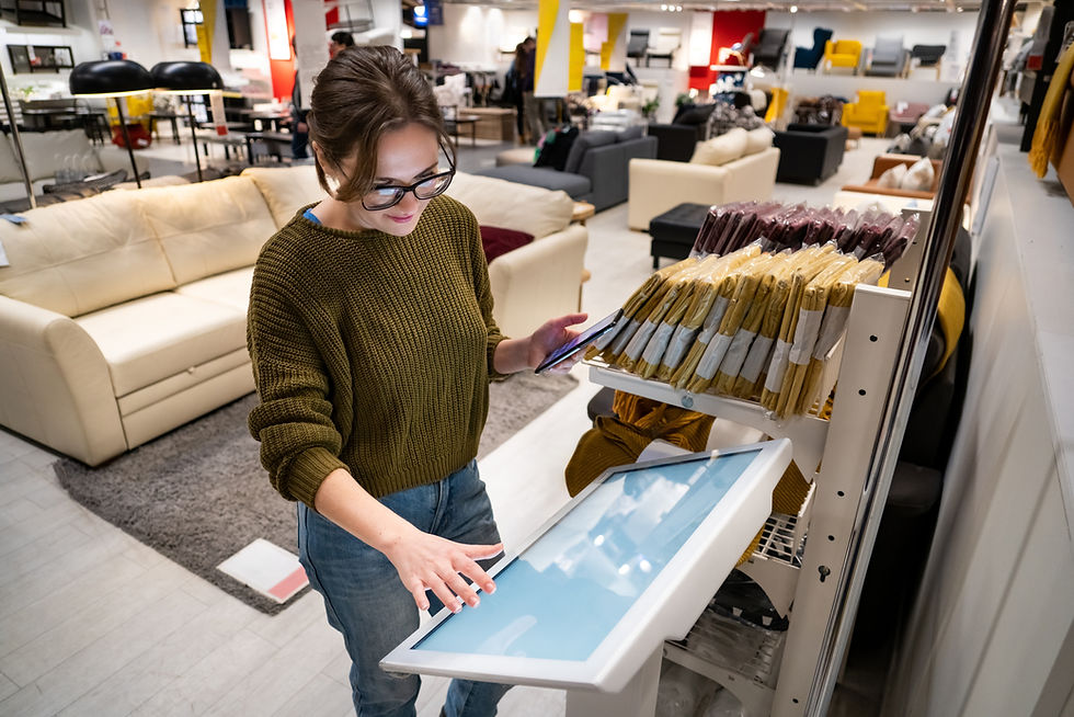 Interactive Displays in Retail