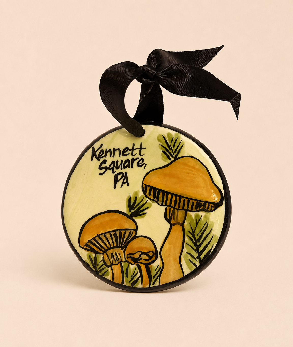 "Kennett Square, PA" Ceramic Ornament