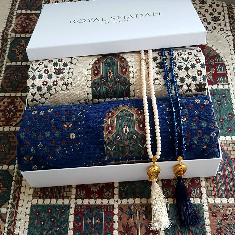 Royal Sejadah - Couples' Luxury Prayer Mats - Prayer Rug - Janamaz