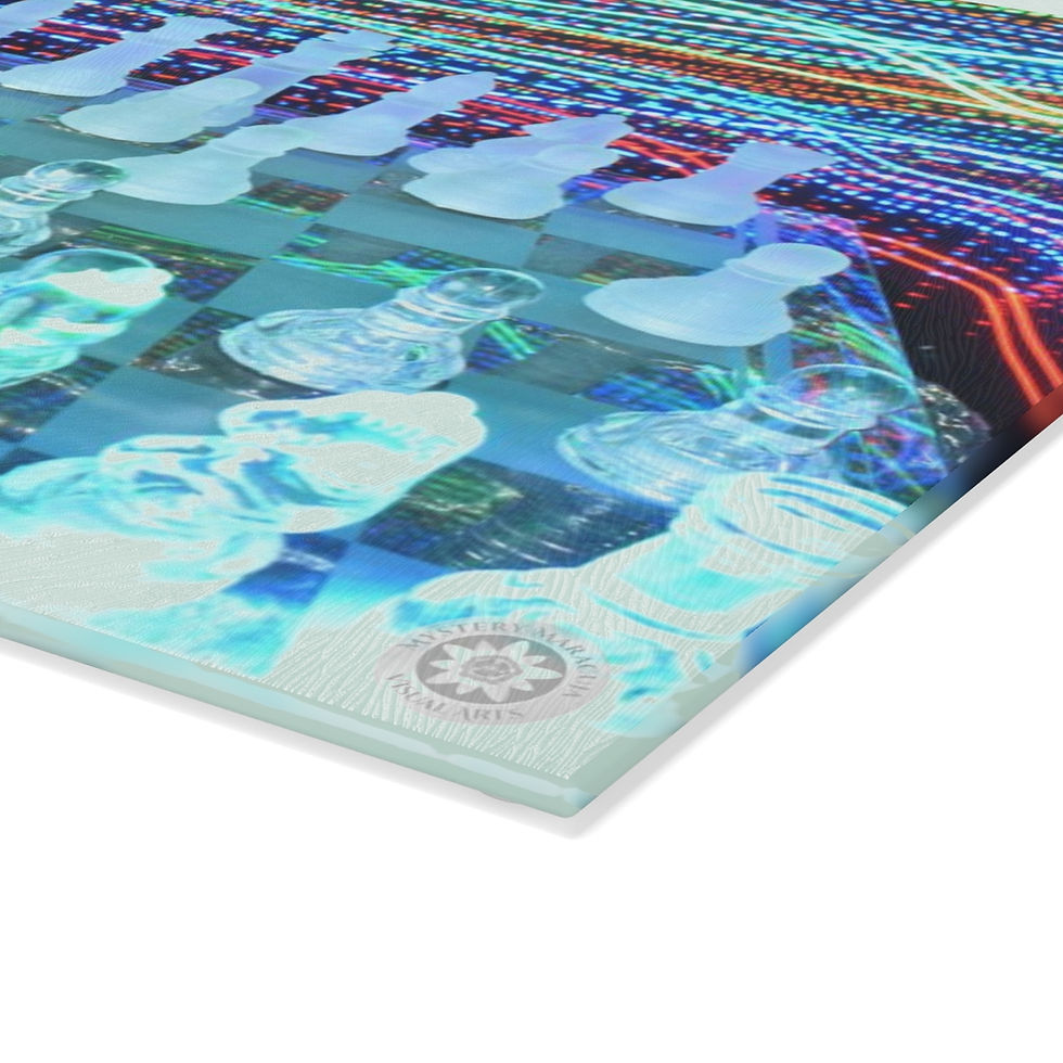 Thumbnail: Chessboard Glass Cutting Board