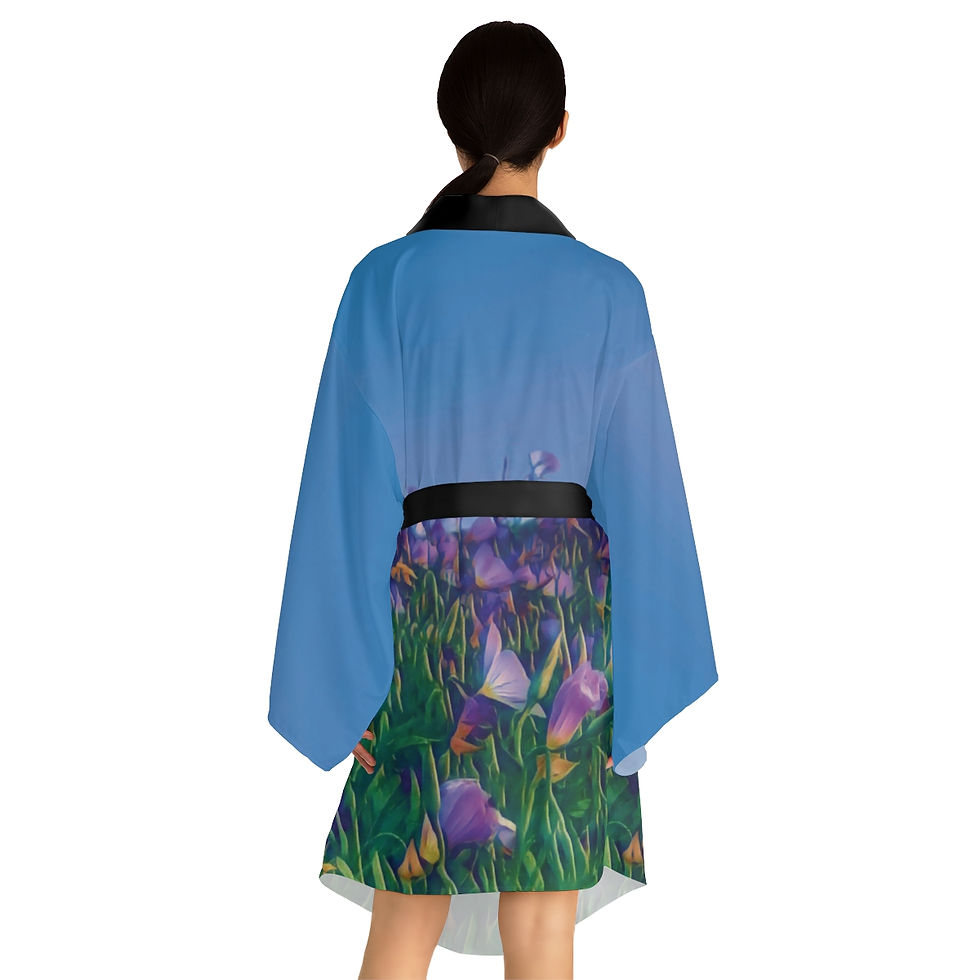 Thumbnail: Long Sleeve Wildflower Robe 
