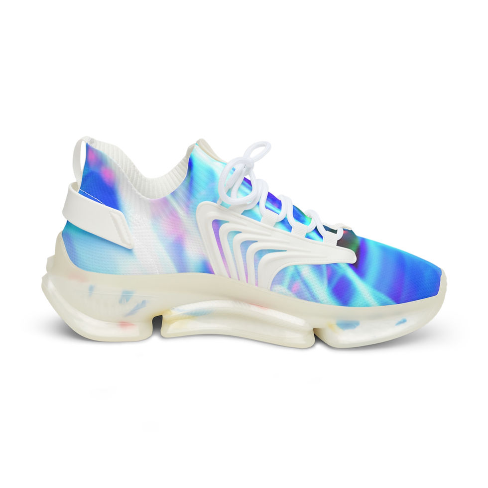 Thumbnail: Waves of Light Men's Mesh Sneakers