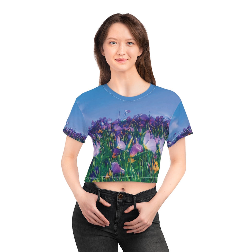 Thumbnail: Wildflower Crop Tee 