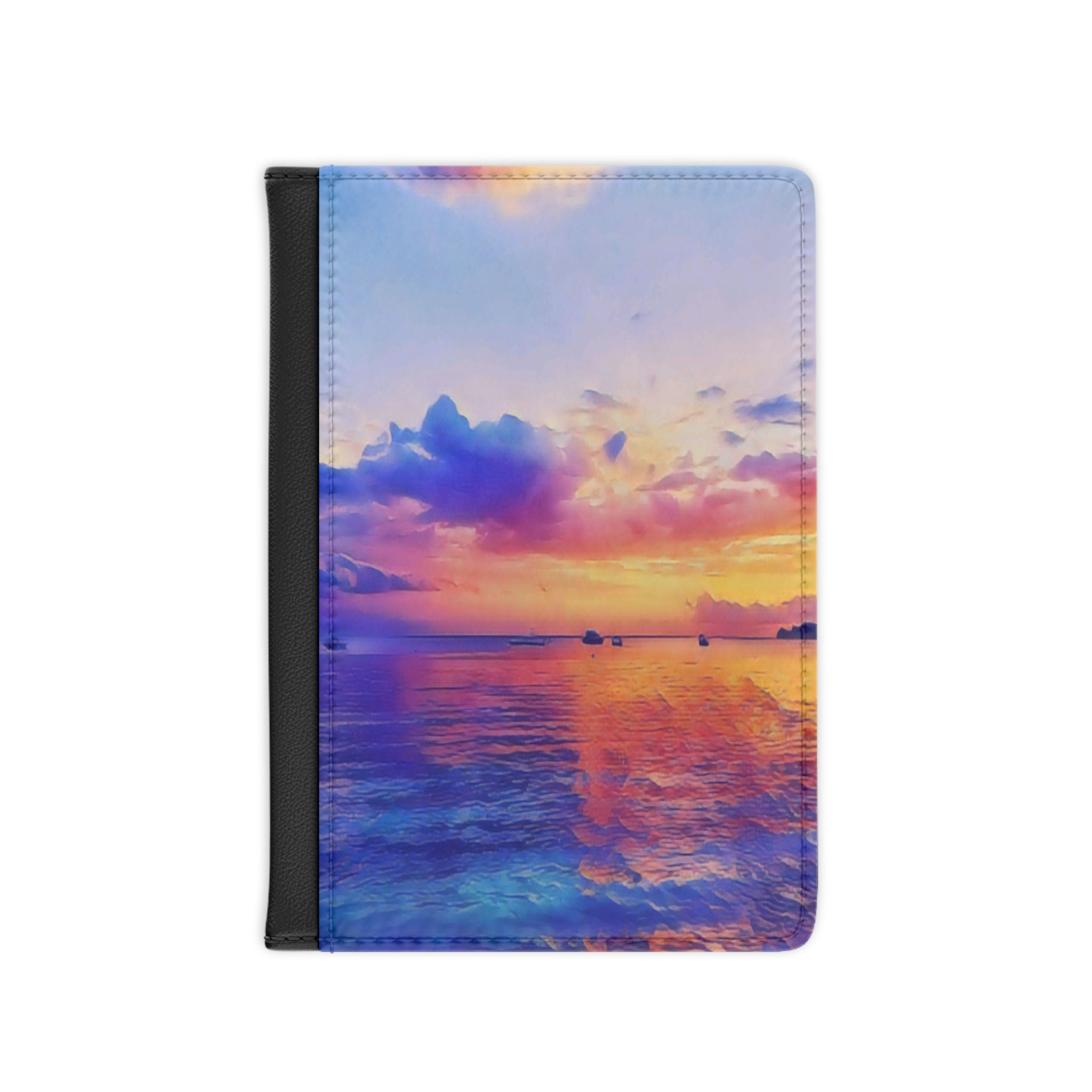 Caribbean Sunset Passport Cover