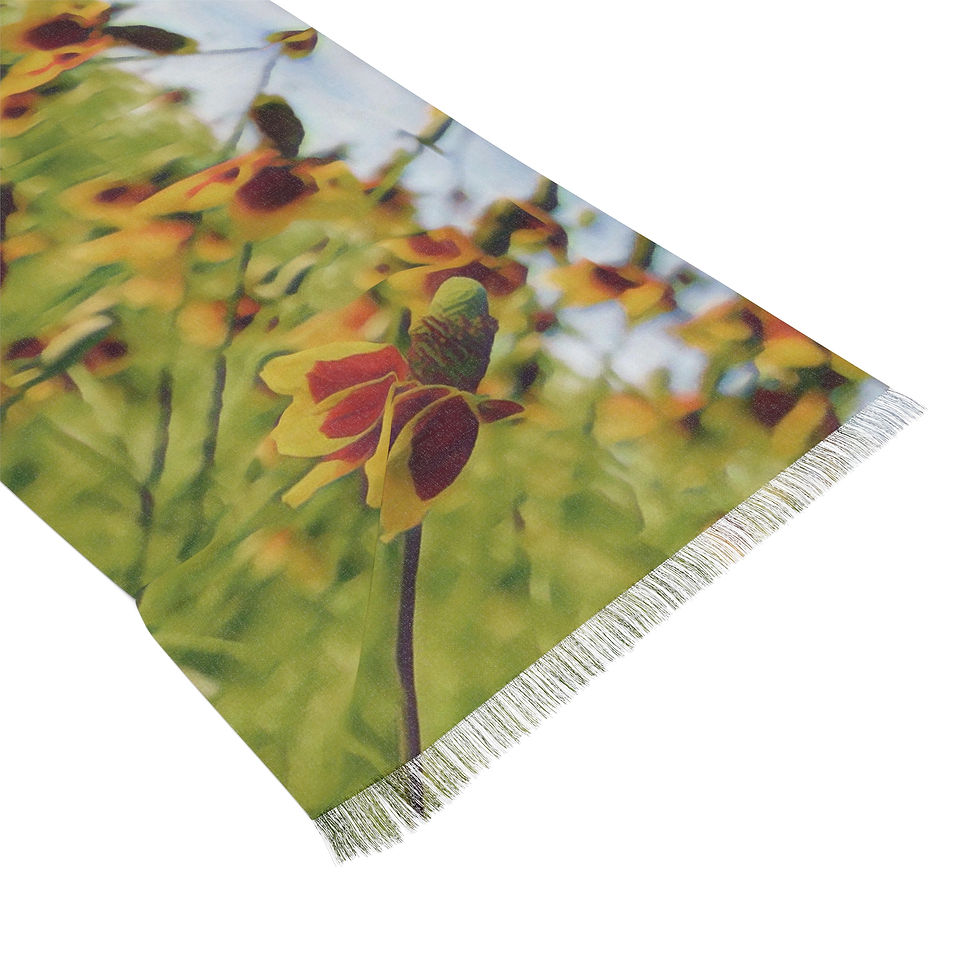 Thumbnail: Mexican Hat Wildflower Scarf