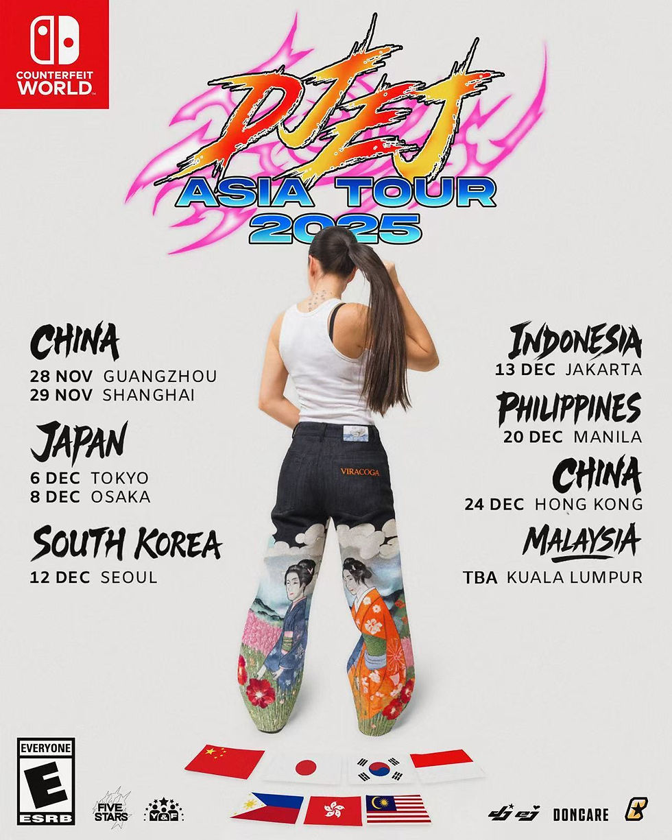 DJ EJ& DJ YIDA ASIA TOUR 2025