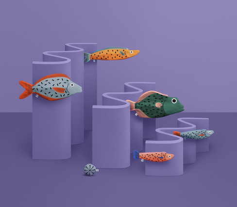 魚のポーチ