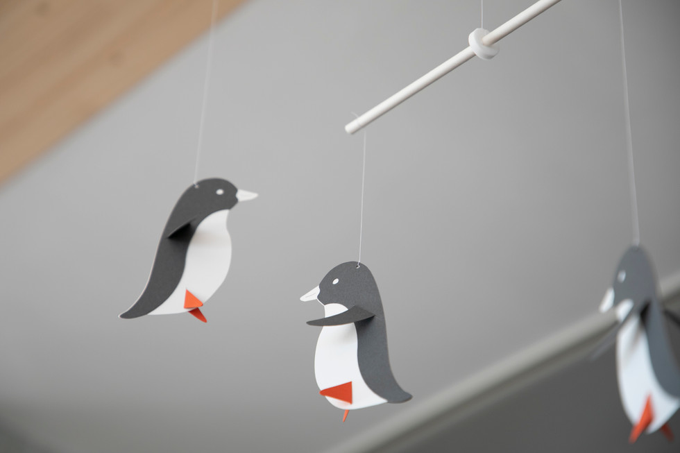 ペンギンのモビール