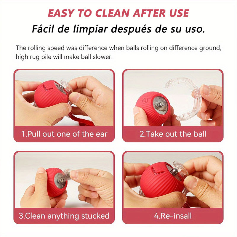 Thumbnail: Interactive and Intelligent Pet Toy: Rechargeable Ball with Motion Sensor