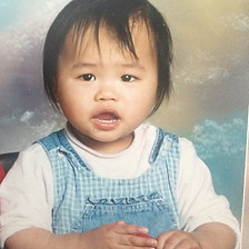 Zoe, co-founder as a baby