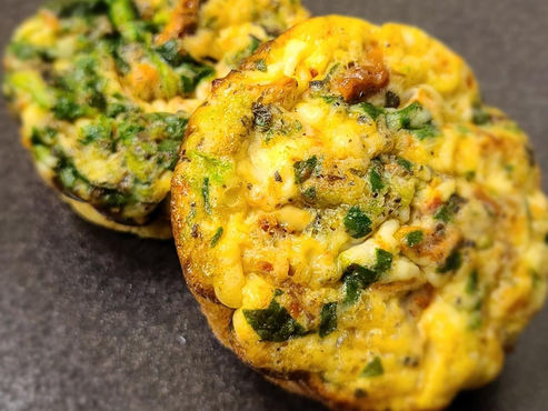 Sun-Dried Tomato & Feta Egg Bites