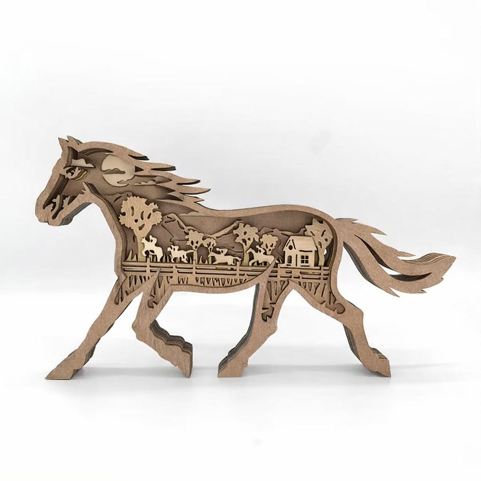 Thumbnail: Wildlife Wood Layered Art