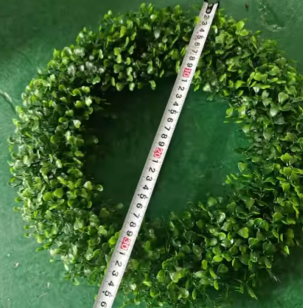 Thumbnail: artificial boxwood wreath
