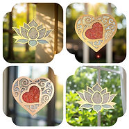 Resin and Crushed Glass Art