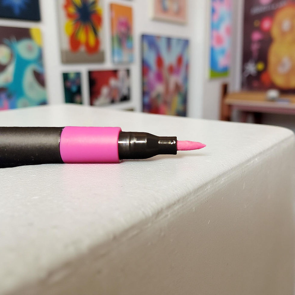 Thumbnail: Set of 80 Acrylic Paint Marker Pens