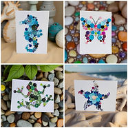 Button and Bling Mixed Media