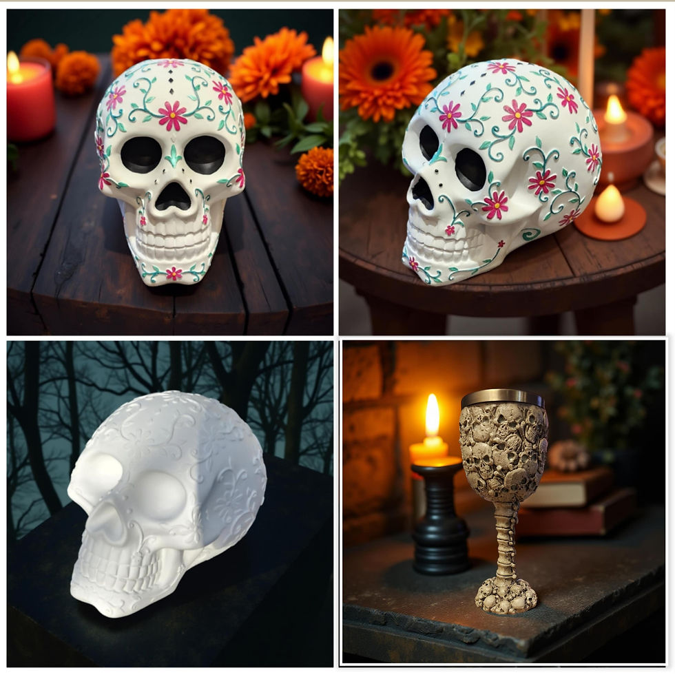 skull and chalice