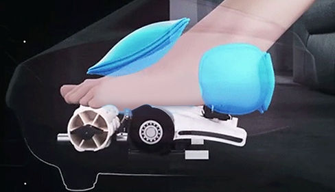 Fussmassagegerät C301, grosses Massageangebot | RelaxX by Urech RobotX AG