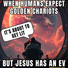 MEME: Climate Change Jesus; Unexpected Return, Ultimate Authority
