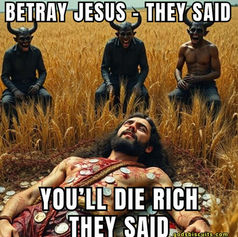 MEME: Judas Betrays Jesus