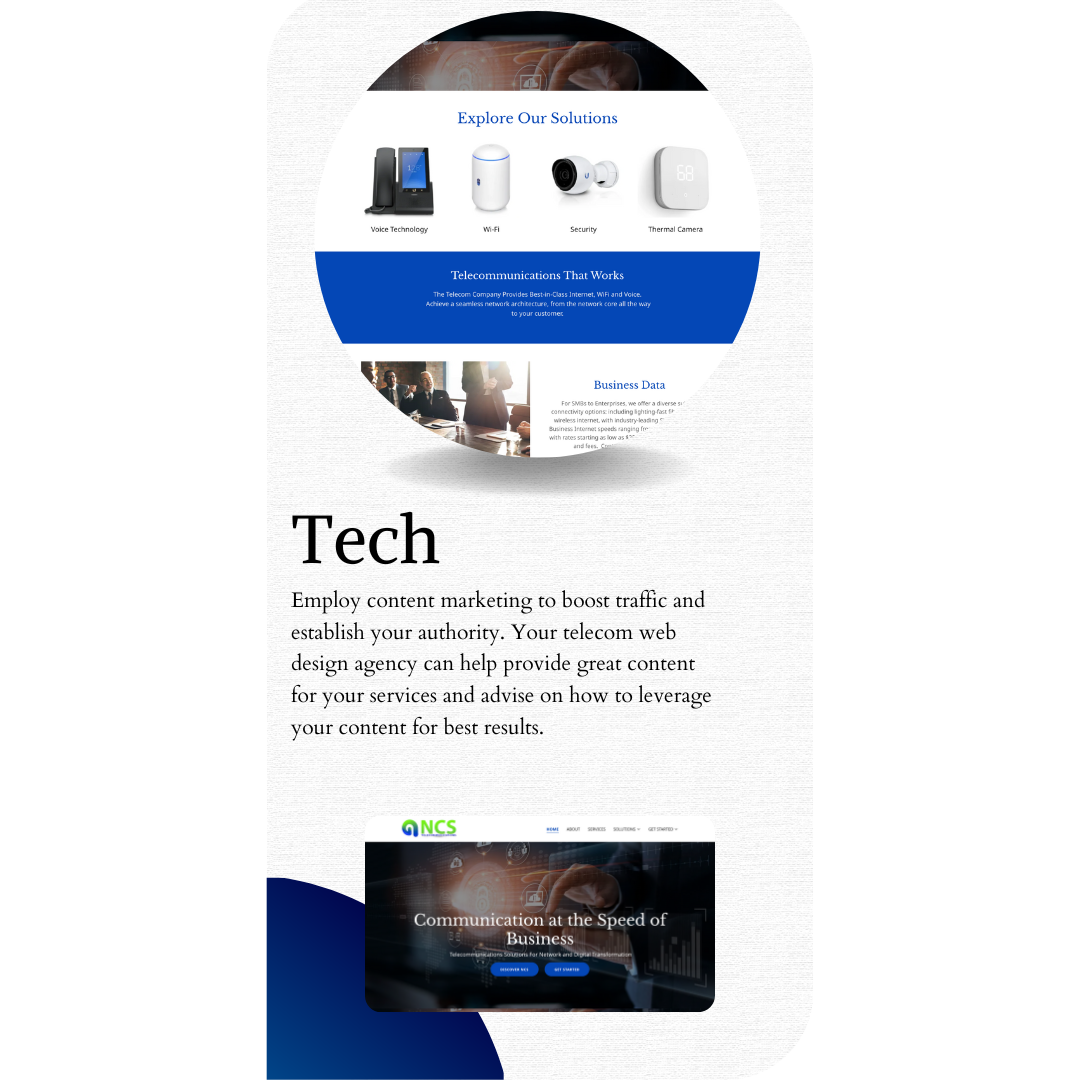Tech Website Template
