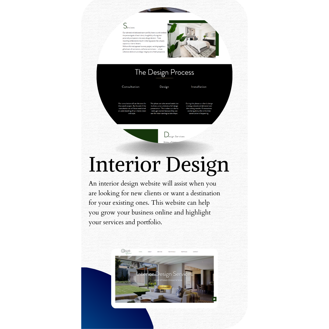 Interior Design Website Template