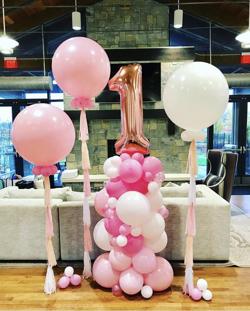 First Birthday Balloons
