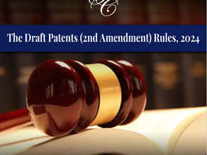 The Draft Patents (2nd Amendment) Rules, 2024