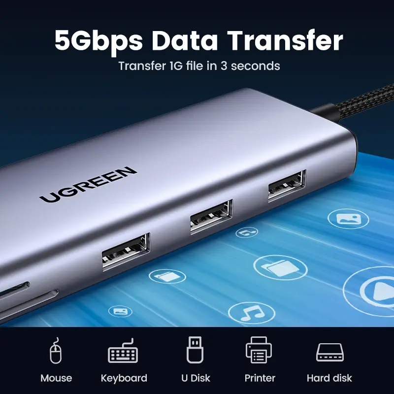 Miniatura: UGREEN USB HUB
