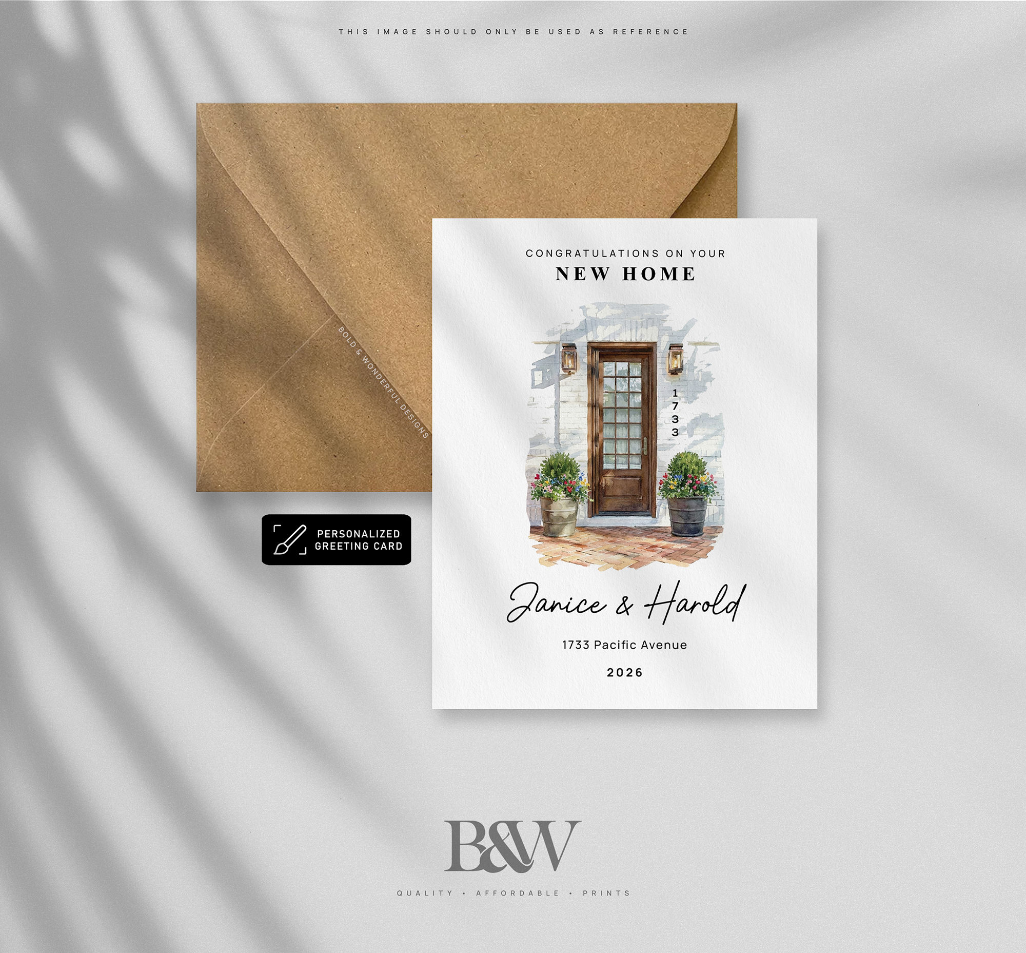 Congrats New Home Card