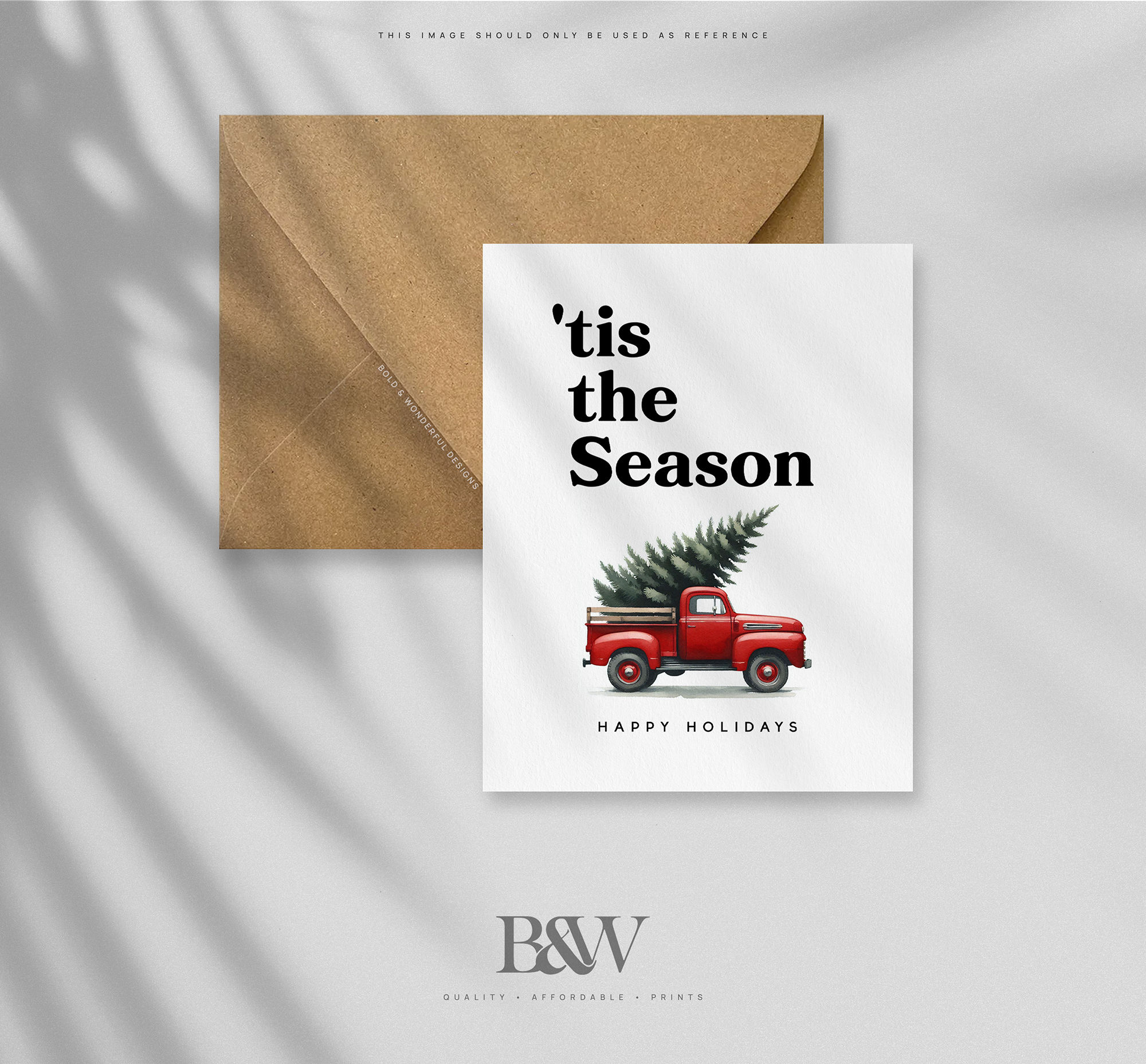 'tis the Season Holiday card