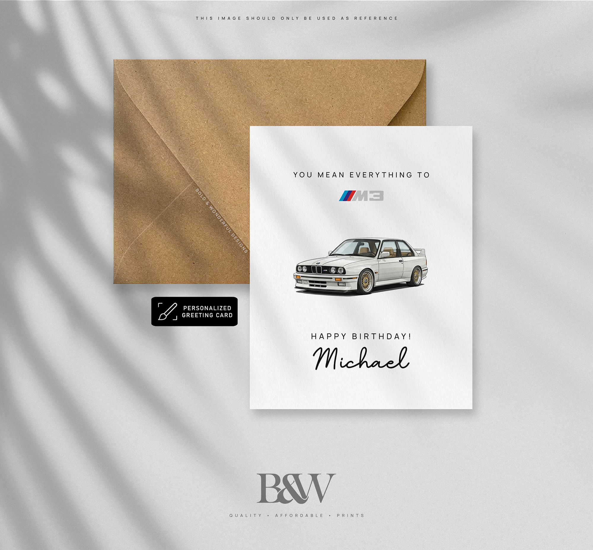 You Mean Everything to M3 Card
