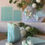 Thumbnail: Light Blue Candy Stripe Paper Gift Bags