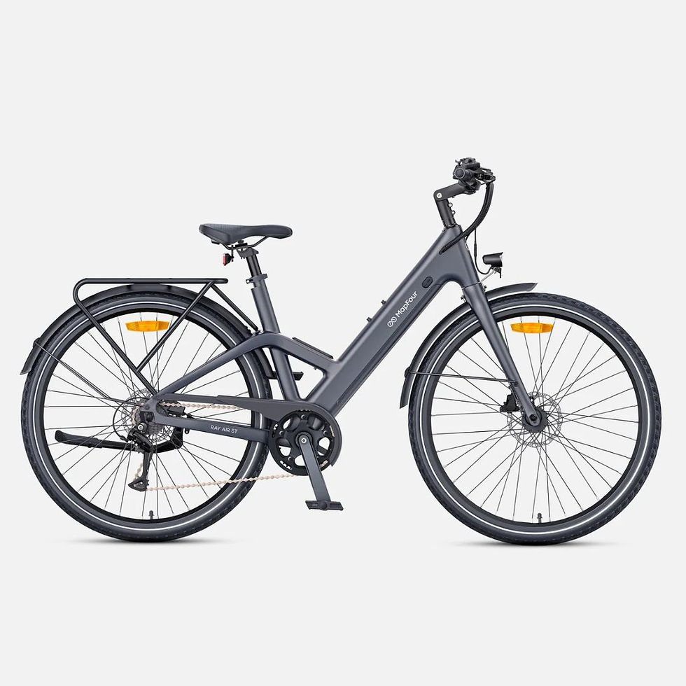 Thumbnail: Ray Air ST 40Nm Lightweight 100KM Range Mid-drive Carbon City E-bike