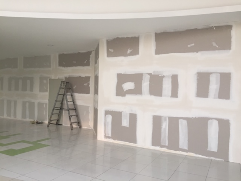 Trabajos de tablaroca y durock